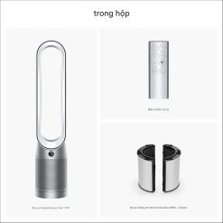 Quạt không cánh và lọc không khí Dyson TP07 (Trắng/Bạc) 16 j