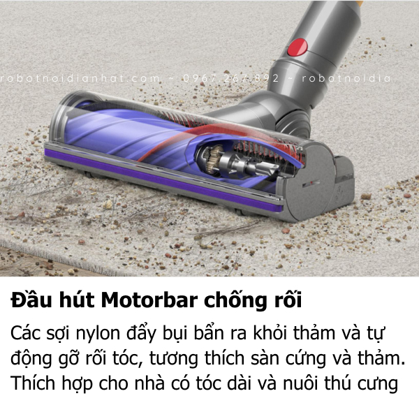 Máy hút bụi Dyson V12 Detect Slim Absolute - Làm Sạch Tuyệt Đối 23 971