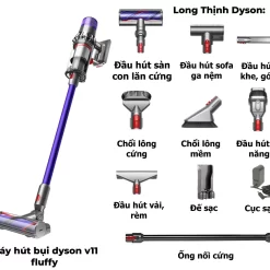 Máy hút bụi không dây dyson V11 Animal - Bảo Bối Cho Người Nuôi Thú Cưng 11 Frame 4237