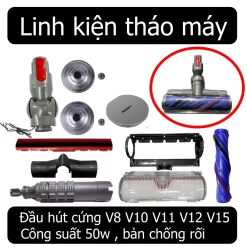 Linh kiện thay thế cho đầu quét sàn con lăn cứng Dyson V12 Motorbar Anti Tangle Squeegee