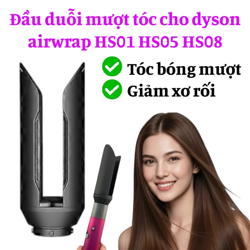 Đầu duỗi mượt tóc cho dyson airwrap HS01 HS05 HS08 13 Đầu duỗi mượt tóc cho dyson airwrap HS01 HS05 HS08