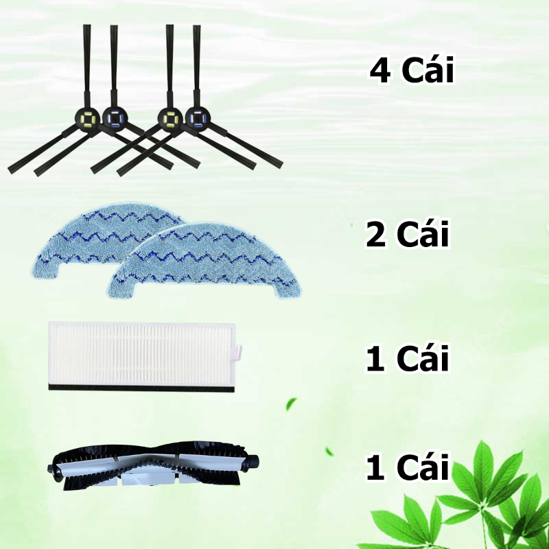 BỘ PHỤ KIỆN LÀM SẠCH CHẤT LƯỢNG CAO CHO ROBOT FRICO FC-VC145 4 BỘ PHỤ KIỆN LÀM SẠCH CHẤT LƯỢNG CAO CHO ROBOT FRICO FC-VC145 - Ảnh 2