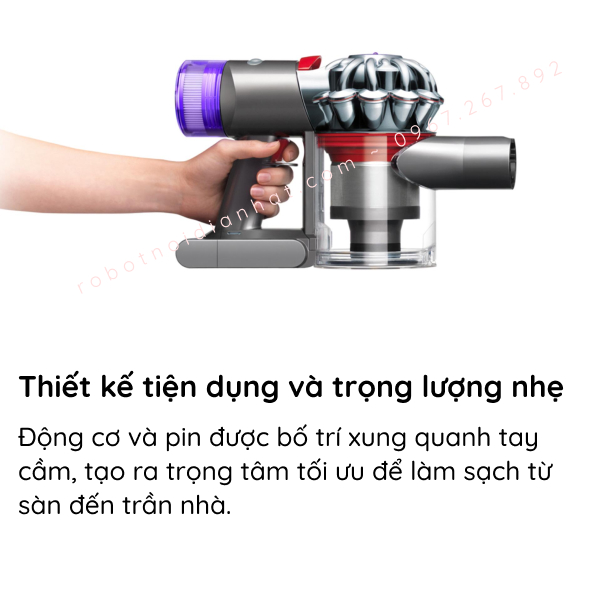 Máy hút bụi cầm tay Dyson V8 Focus Clean 31 V8 FLUFFY 16