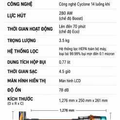 Máy Hút Bụi Dyson Gen5 Detect Absolute - Kèm Giá Treo Di Động 17 image Photoroom 18