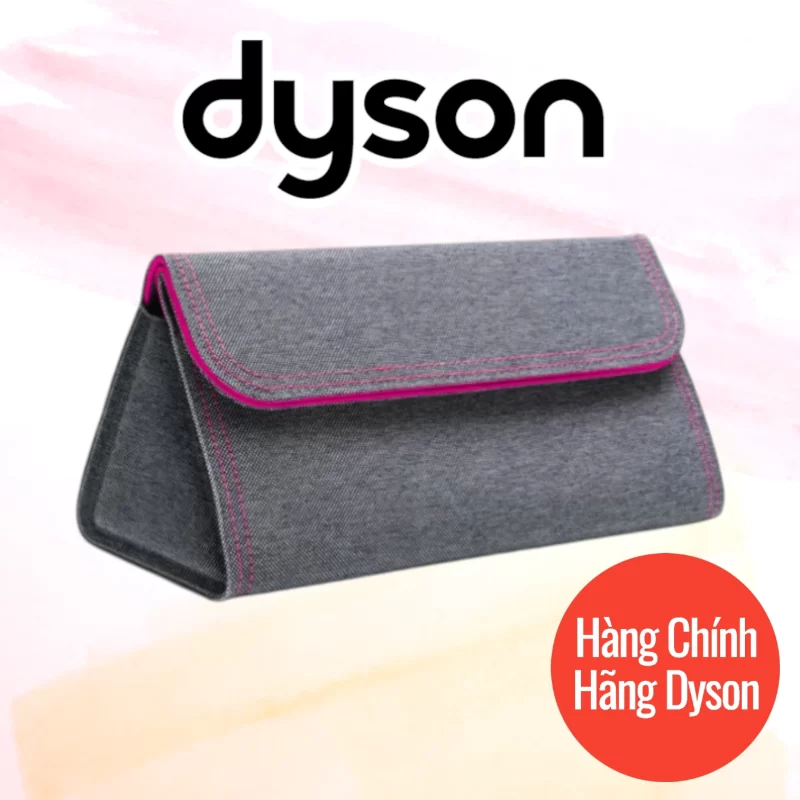 Túi Đựng Máy Sấy Tóc Dyson Chính Hãng Màu Xám Và Hồng Tím