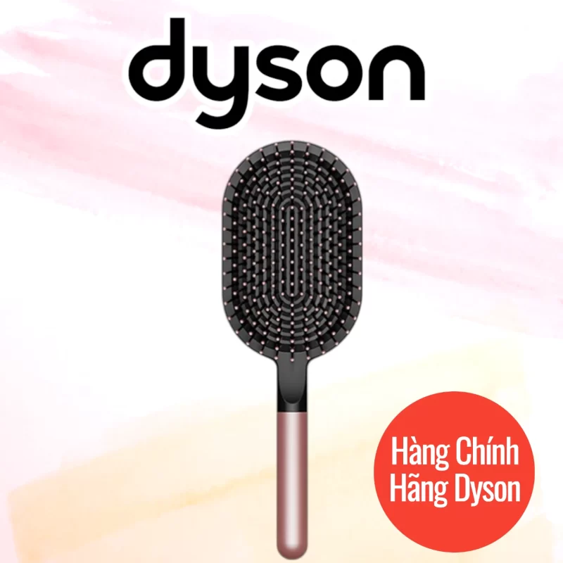 Lược chải tóc massage cỡ lớn Dyson Paddle brush (Đen/Hồng) 6 Lược chải tóc massage cỡ lớn Dyson Paddle brush