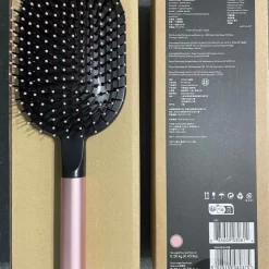 Lược chải tóc massage cỡ lớn Dyson Paddle brush (Đen/Hồng) 5 image Photoroom