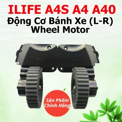 2 Cụm Động cơ bánh xe cho robot iLife A4 A4s A40 X45