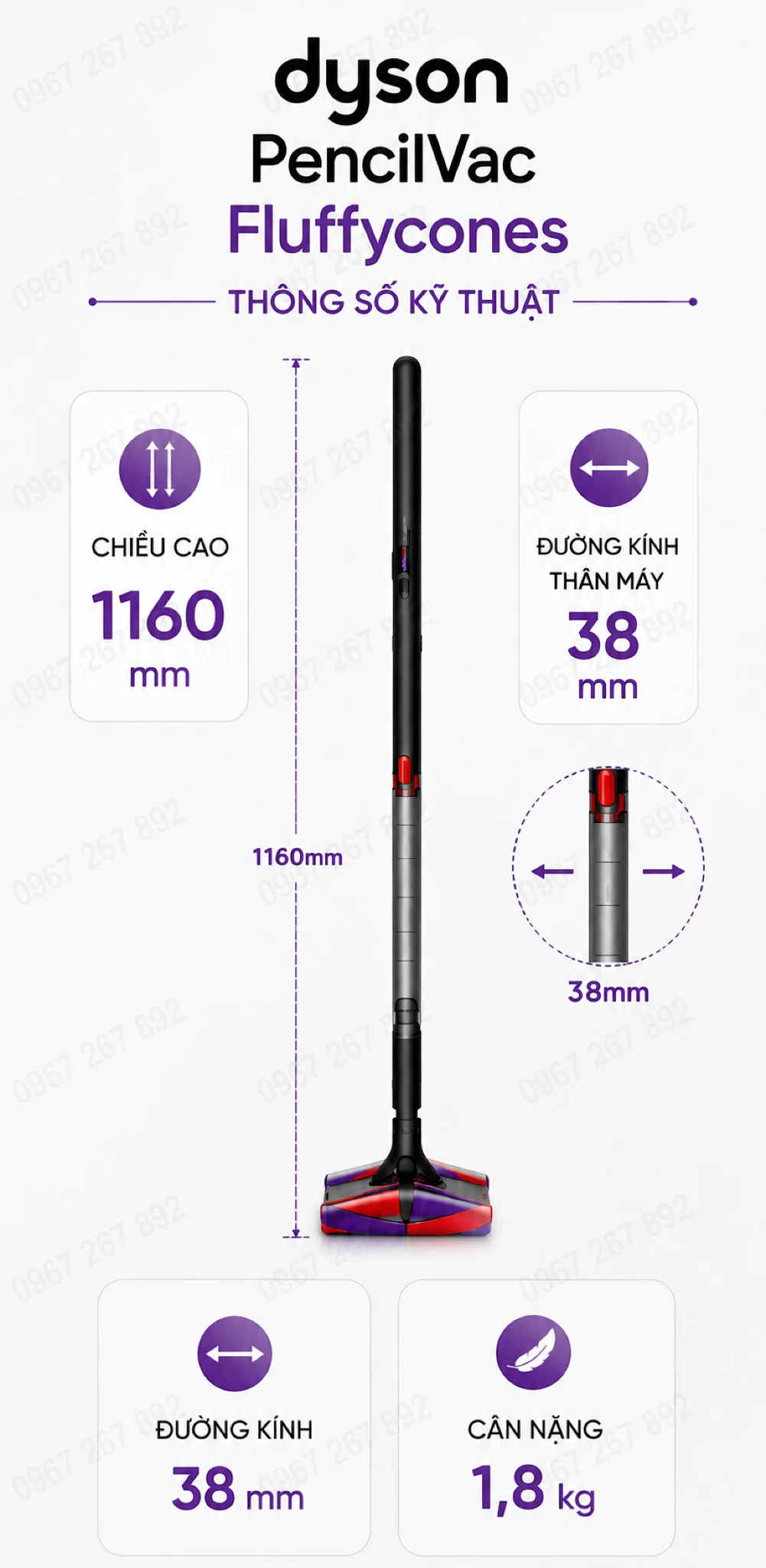 Máy hút bụi Dyson PencilVac Fluffycones 39 image Photoroom 24