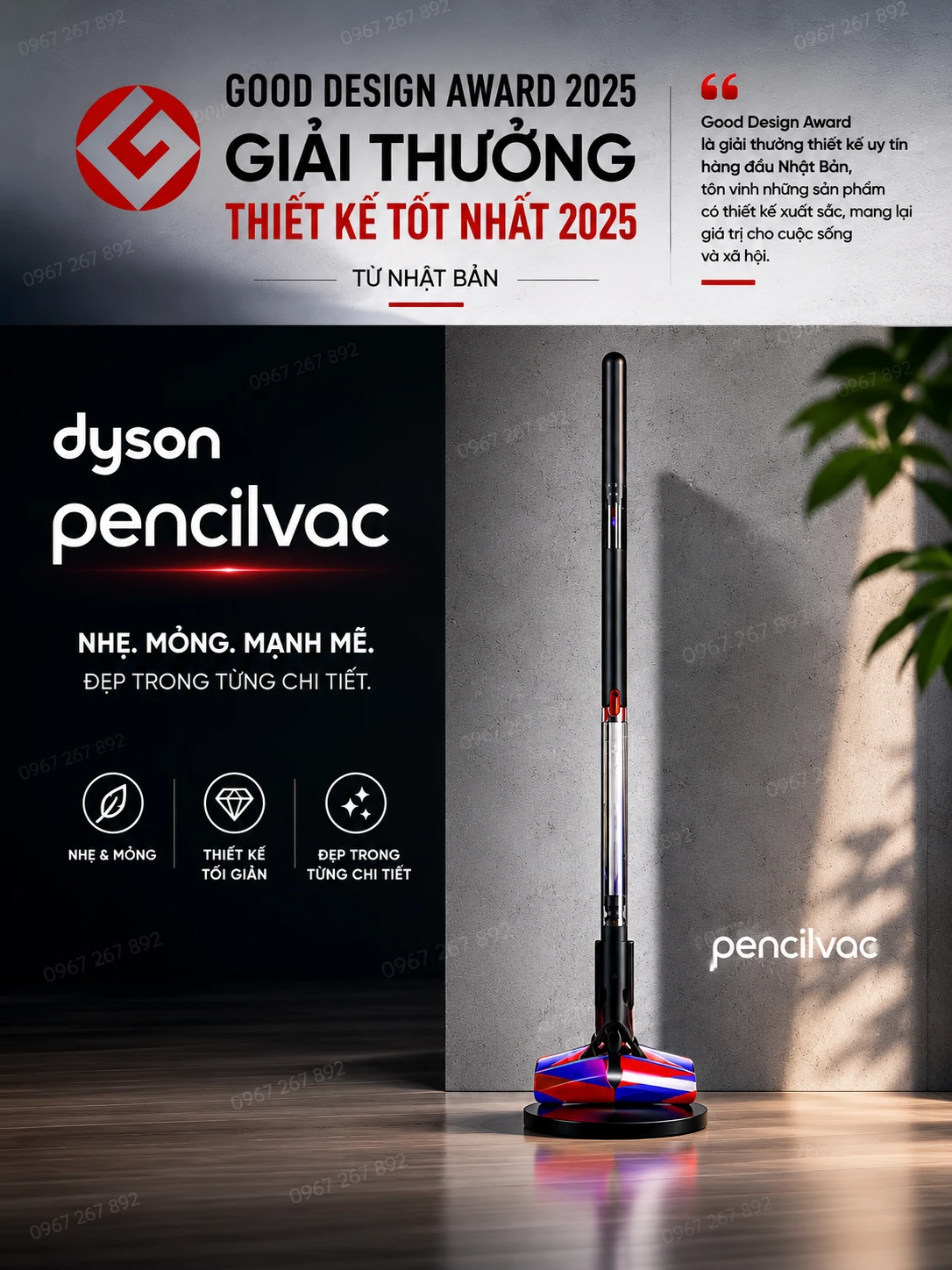 Máy hút bụi Dyson PencilVac Fluffycones 41 image Photoroom 25