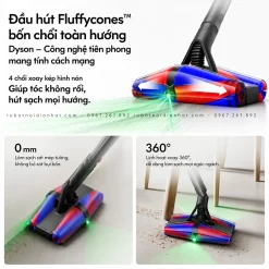 Máy hút bụi Dyson PencilVac Fluffycones 25 image Photoroom 36