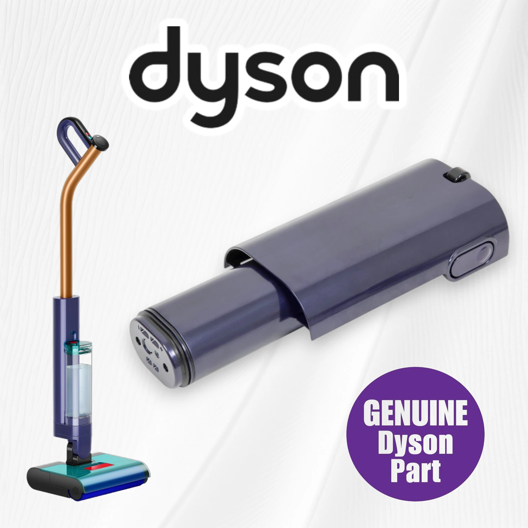 Pin thay thế cho máy lau sàn cứng Dyson Clean+Wash Hygiene Battery 3 Pin thay thế cho máy lau sàn cứng Dyson Clean+Wash Hygiene Battery