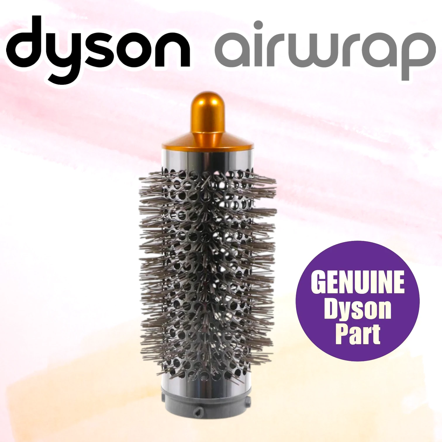 Lược Tròn Tạo Phồng Tóc Cho Máy Sấy Tóc Dyson Airwrap Màu Gold 15 Lược Tròn Tạo Phồng Tóc Cho Máy Sấy Tóc Dyson Airwrap Màu Gold